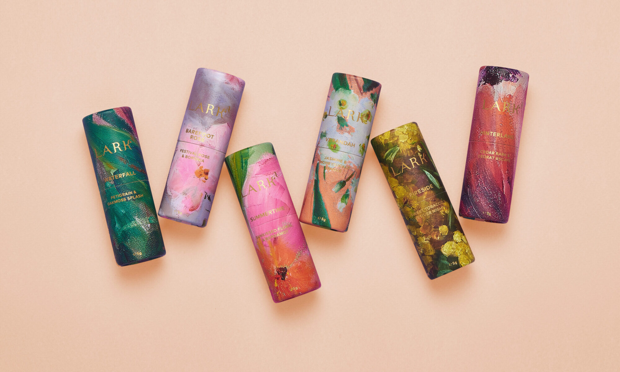 Lark Perfumery Solid Perfume Range